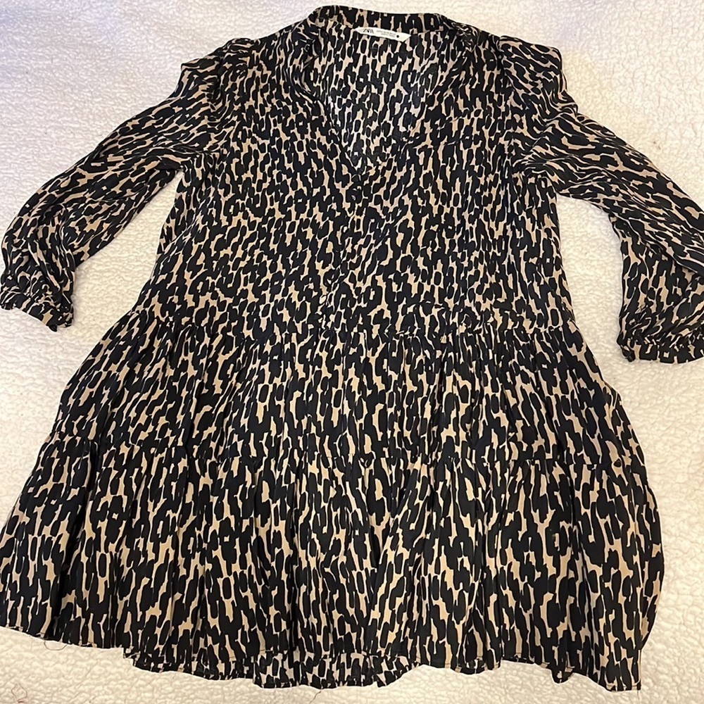 ANIMAL print Zara dress